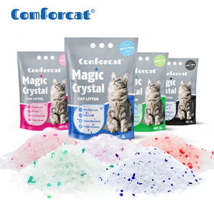 Litière en gel de silice cristalline avancée |   Contrôle des <span class=keywords><strong>odeurs</strong></span> et absorption rapide en 7 jours |   Solution propre et peu <span class=keywords><strong>entretien</strong></span> - Product Image 6