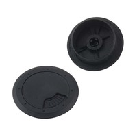 Yisheng – Cache-câbles en plastique pour bureau, passe-câbles pour table d'ordinateur, boîte de gestion des câbles