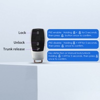 EASYGUARD ESW312-A-BE2 Kunci Pintar PKE Keamanan Tinggi untuk W176/B W246/C W205 OEM Push Start Comfort Access Tambahkan 2 Kunci 3-Tombol