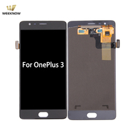 Écran LCD pour OnePlus 3 3T Three A3000 A3010 – Assemblage d'écran tactile et numériseur de remplacement