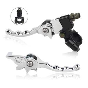 <span class=keywords><strong>Poignée</strong></span> d'embrayage et <span class=keywords><strong>de</strong></span> <span class=keywords><strong>frein</strong></span> à trois doigts pour motos tout-terrain, anti-chute, pliable et résistante à l'usure, caractéristiques <span class=keywords><strong>de</strong></span> modification - Product Image 4
