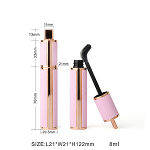 Tube vide exquis rose pour mascara, sérum de croissance des cils, gel à sourcils, teinture à sourcils, emballage cosmétique personnalisable - Product Image 2