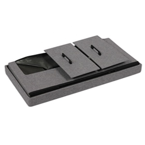 Banco otomano plegable para sala de estar, caja de almacenamiento de tela, <span class=keywords><strong>taburete</strong></span> para pies <span class=keywords><strong>con</strong></span> almacenamiento - Product Image 6