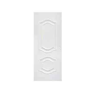 Grosir pintu garasi kayu panel dijual-Panel Pintu Garasi PVC Komposit Kayu Obral Panel Kayu Solid Pintu Primer Putih Kulit Pintu