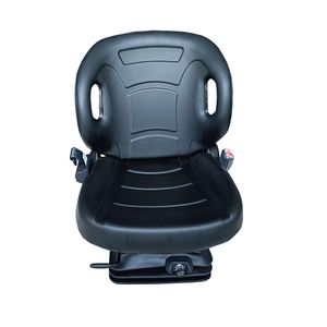 Siège de conducteur de tracteur Siège électrique à assistance électrique Cuir PU Universel 12v 24v Pompe à air Siège rembourré à airbag - Product Image 1