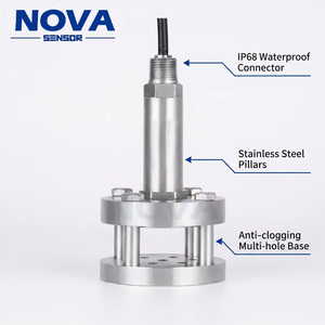 Sensor de Nivel Sumergible Resistente a Obstrucciones PL307 para Tanques de Lodos Líquidos Espesos, Salida 4-20mA, IP68, Medición de Profundidad de Agua en Pozos Profundos - Product Image 2