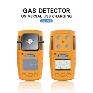 Gasdetector Dispersieve Gasdetector Ex O2 Co 2S, De 4 In 1 Draagbare Gasdetectoren