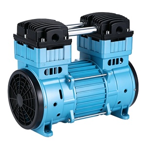 Tête de pompe de compresseur d'air sans <span class=keywords><strong>huile</strong></span>, <span class=keywords><strong>moteur</strong></span> de compresseur d'air industriel silencieux 2 pôles 1100W pour outils pneumatiques - Product Image 1