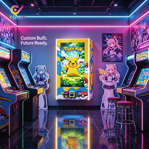 Distributeur automatique mural de cartes à collectionner Pokémon avec écran tactile de 32 pouces, paiement sans espèces et système de contrôle cloud - Product Image 2