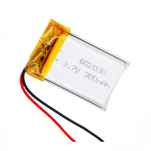 ที่กำหนดเอง602030 300มิลลิแอมป์ชั่วโมง3.7โวลต์แบตเตอรี่ลิเธียมโพลิเมอร์ลิเธียมไอออนเซลล์แบตเตอรี่ Lipo แบตเตอรี่ - Product Image 4