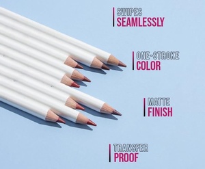 Crayon à lèvres mat vegan personnalisé à marque privée, résistant à l'eau et aux transferts, avec formule riche en pigments - Product Image 3