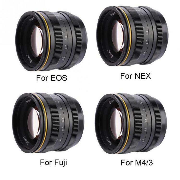Kamlan 50mm F1.1 APS-C Large Aperture Manual Focus Lens