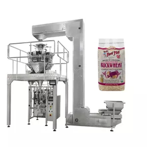 Machine d'emballage VFFS entièrement automatique en acier inoxydable à moteur, mouvement continu pour le remplissage et l'emballage de produits chimiques et de marchandises - Product Image 5