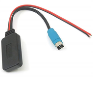Adaptateur auxiliaire Blue-tooth pour voiture Module récepteur Blue Tooth Audio Stereo Radio Cable for Alpine KCE-237B CDA-105