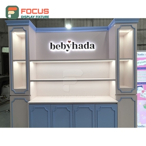 Heavy Duty Store Interior Metal Display Counter Store Design Service Beauty Retail Design - Product Image 1