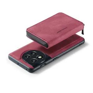 ที่ถอดออกได้กระเป๋าสตางค์กรณีพลิกปกสำหรับหนึ่งบวก11,สำหรับ Galaxy <span class=keywords><strong>Note</strong></span> <span class=keywords><strong>20</strong></span>ซิปออกแบบกรณีหนัง - Product Image 1