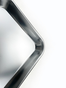 الفولاذ المقاوم للصدأ صينية مربعة 304 طب الأسنان مسطحة القاع تطهير علبة الأسنان صك صك - Product Image 6