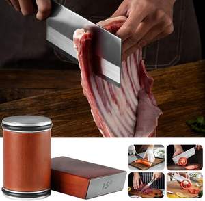 Kit d'affûtage de cuisine détachable, aiguiseur de couteaux manuel à rouleau diamanté, ensemble d'affûtage pour couteaux - Product Image 3