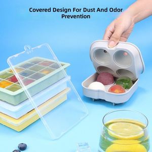 Nouveau moule à glaçons en silicone de type presse, créatif, pour la maison, pour glaçons aux fruits et fruits de la passion - Product Image 2