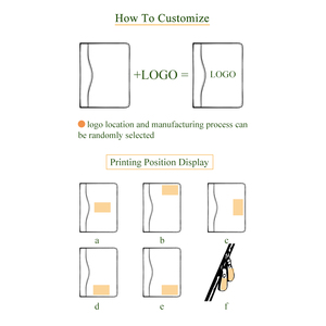 Cartella di File Portfolio di documenti in pelle sintetica personalizzata di lusso A4/A5/A6 cartella Portfolio borsa regalo per conferenza - Product Image 5