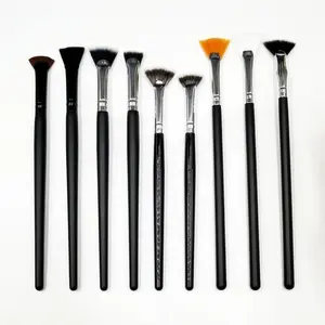 Wimpern Definer Makeup Tools für natürliche Wimpern Salon Home Fan Mascara Brush Wimpern Augenbrauen Mascara Fan Lash Brush