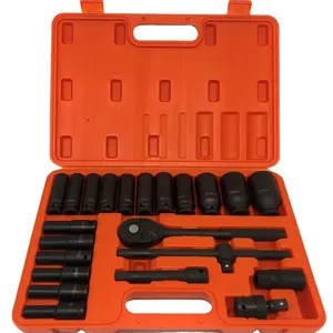 Manufacturer Supply Superior Quality 12.5mm 23pcs Screwdriver Deep Impact Socket Set