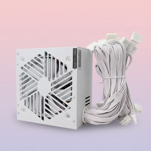 Alimentation PC T.F.SKYWINDINTL 650W 750W 800W blanche 24 broches pour serveurs de bureau, certifiée 80 Plus Standard, garantit une haute performance - Product Image 1