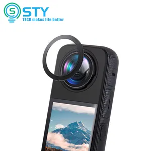 Insta360 X4 lente protettiva rotante in plastica altamente trasparente e resistente alla corrosione protegge un buon obiettivo della fotocamera
