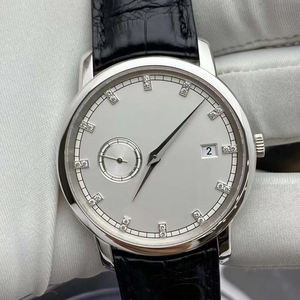 Mouvement à remontage automatique avec un diamètre de boîtier de 38 mm, plus raffiné et élégant, ce qui en fait un choix idéal pour une montre unisexe. - Product Image 4