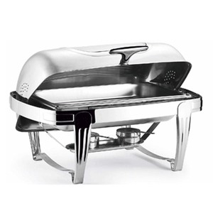 Restauration commerciale en acier inoxydable 201 ustensiles de cuisine 9L hôtel métal Buffet plus chaud <span class=keywords><strong>bougie</strong></span> marmite <span class=keywords><strong>chauffe</strong></span> Restaurant fournitures - Product Image 5