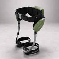 Moteur de genou ultra-léger en fibre de carbone pour exosquelette robotisé d'escalade