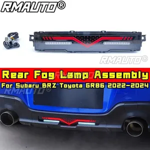 ชุดไฟตัดหมอกหลัง BRZ GR86 สีดำเงา สไตล์สปอร์ต ไฟเบรก ไฟครูซ สำหรับ Subaru BRZ Toyota GR86 2022-2024 อุปกรณ์ตกแต่งรถยนต์ - Product Image 3
