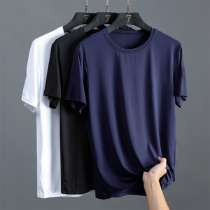 T-shirt da uomo a manica corta a 360 gradi con rete di raffreddamento - Product Image 1