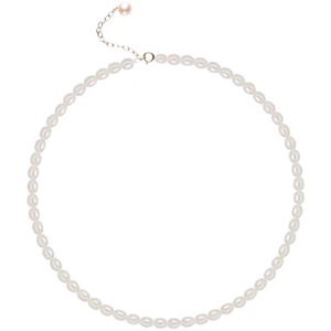 Collier de perles de riz d'eau douce naturelles, collection automne-hiver, nouveau style baroque pour femmes - Product Image 5