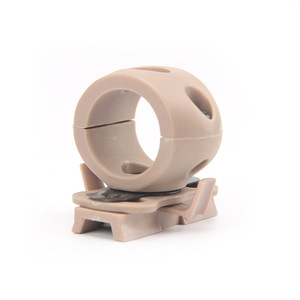 Clip de fixation universel pour lampe de casque en nylon modulaire, taille unique, support d'outillage d'éclairage extérieur - Product Image 3