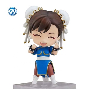 Thay đổi khuôn mặt nendoroided hình 1993 máy bay chiến đấu đường phố 2 <span class=keywords><strong>chun</strong></span>-li di chuyển Q phiên bản Anime sưu tập mô hình búp bê xuất khẩu bán buôn - Product Image 5