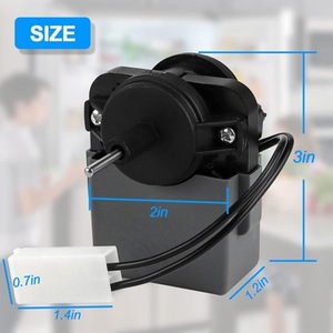 มอเตอร์พัดลมระเหยของตู้เย็น 2315549 115V 60Hz ใช้ได้กับเวิร์ลพูล เคนมอร์ - Product Image 2