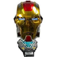 Casque de super-héros MK17 pour jeu de rôle, idéal pour les événements cosplay, casque de moto stylé