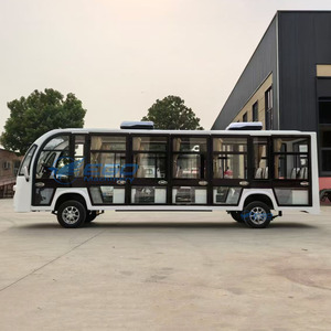 Autobús Eléctrico Urbano de 17 Plazas con Certificación CE para Tours, Vehículo Cómodo para Recorridos Turísticos con Motor - Product Image 3