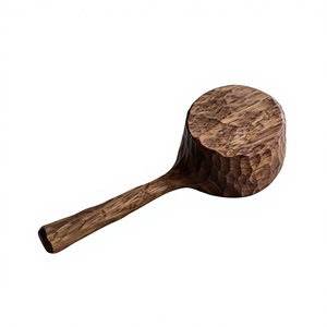 Cuillère à café en bois artisanale écologique classique avec finition polie miroir pour café en poudre et sucre, idéale pour les cadeaux - Product Image 6
