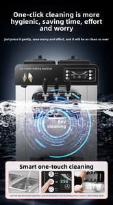 Machine à Glace <span class=keywords><strong>Semi</strong></span>-Automatique Électrique avec Différents Styles de Glace à la Crème Moelleuse pour Usage Commercial - Product Image 5