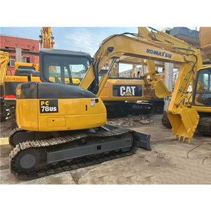 Factory Used KOMATSU Mini Hydraulic Excavator PC78US PC78UU PC78MR PC78US-8 Crawler Excavator 7ton <b>Micro</b> Escavator <b>Machine</b> - Product Image 4