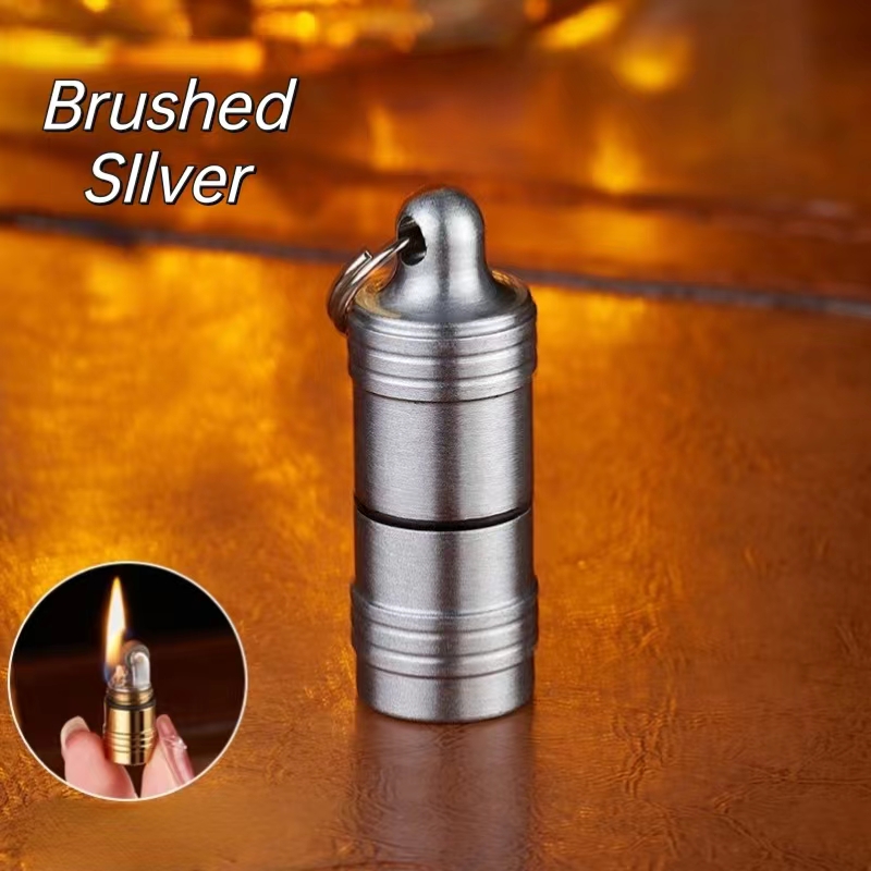 Brushed silver