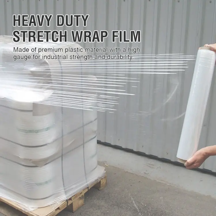 17 mic lldpe shrink film jumbo roll hand stretch wrap film strech film