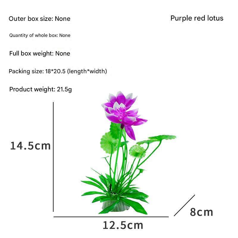 Lotus violet et rouge