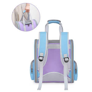 Sac à dos portable pour animaux de compagnie, <span class=keywords><strong>pliable</strong></span>, grande capacité, sac de voyage pour chien et chat, sac de transport respirant pour animaux de compagnie, sac à main pour petit chien, chat, <span class=keywords><strong>chiot</strong></span> - Product Image 4
