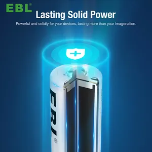 4 pezzi batterie EBL AAA di alta qualità 1100mAh AAA batteria Ni-MH batteria ricaricabile AAA 1.2volt