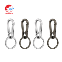 Vente en gros personnalisé métal alliage de zinc porte-clés chaîne breloque pince ensembles d'accessoires crochets porte-clés mousqueton fermoir porte-clés