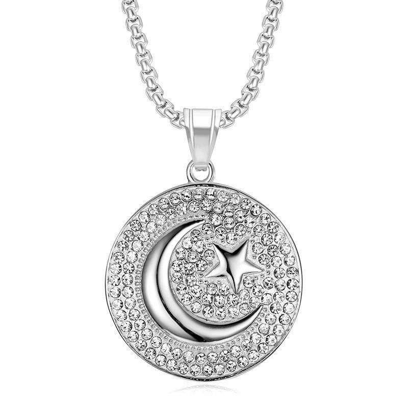 จี้เดี่ยวทองคำขาว