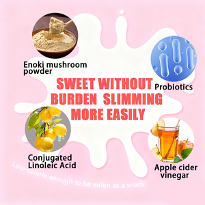 OEM Venta al por mayor Suplemento dietético Pérdida de peso Gummy Energy Mejora la función intestinal Gomitas adelgazantes - Product Image 5